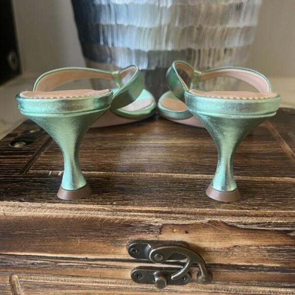 J Crew Violetta Italian Leather Kitten Heels - Picture 6 of 7